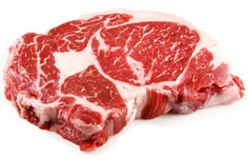 Example of Perfectly Marbled Beef