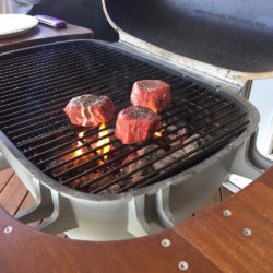 The PK Grill in action