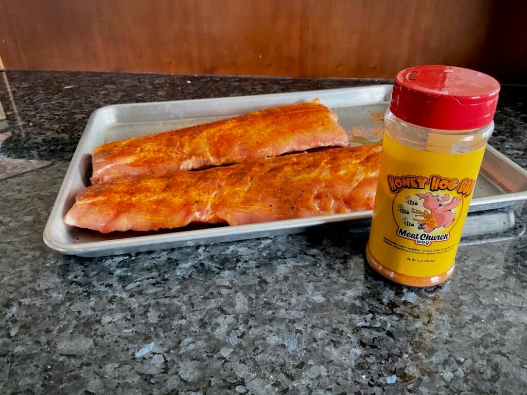 Prepping Some Holiday Ribs