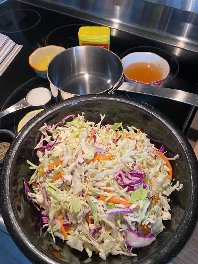 Coleslaw Prep