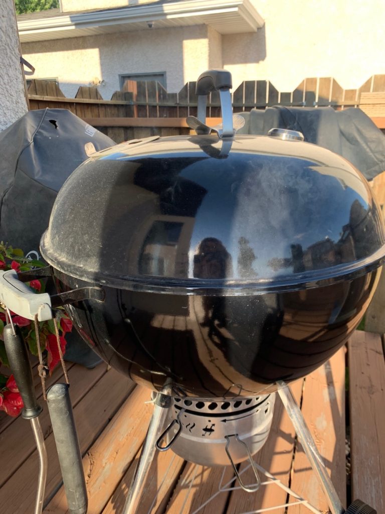 Weber Charcoal Grill - Covered