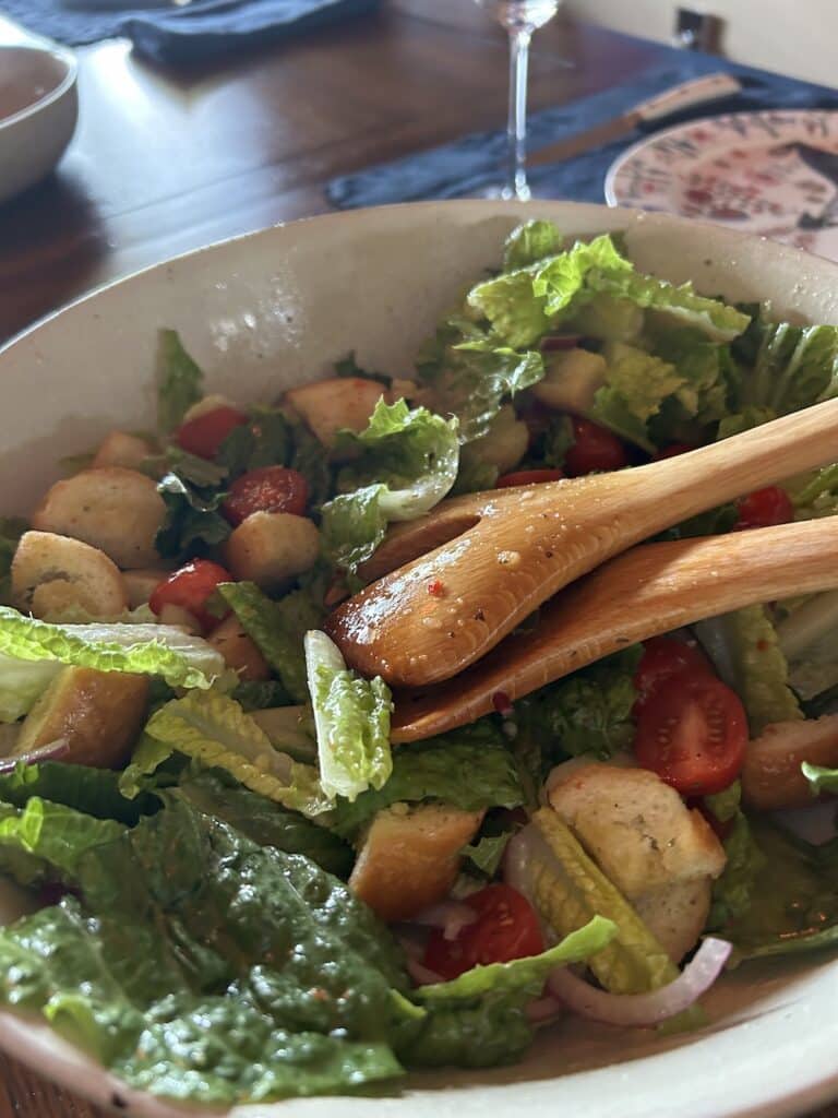 A Zesty Green Salad for Summer Thanksgiving